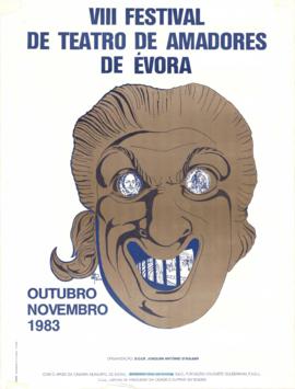 Cartaz de espetáculo - VIII Festival de Teatro de Amadores de Évora
