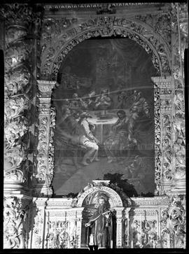 "Ceia de Cristo" - Quadro do altar-mor da Igreja de Santo Antão