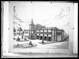 Desenho do Palácio de D. Manuel