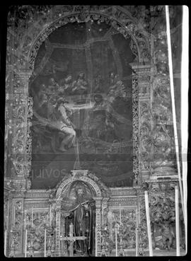 "Ceia de Cristo" Quadro do altar-mor da Igreja de Santo Antão