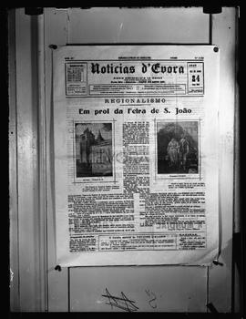 Reprodução de página de jornal "Democracia do Sul" de 19 de Maio de 1933