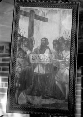 Exaltação da Santa Cruz,  pintura de Gregório Lopes,  Ciclo do Santo Lenho.