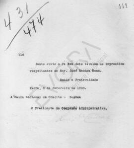 Livro de correspondência expedida de 1929-1930