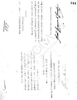 Livro de correspondência expedida  de 1919