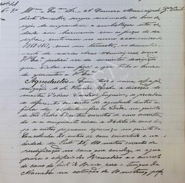 Relatório das obras municipais entre 1868 e 1869