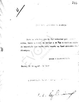 Livro correspondência expedida de 1927-1928