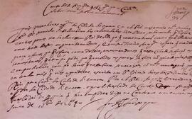 Carta de D. João IV dirigida ao povo da cidade de Évora