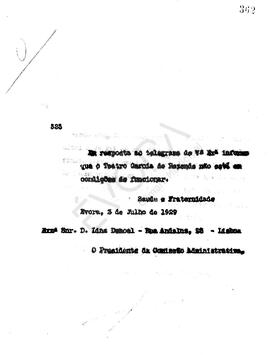 Livro de correspondência expedida de 1928-1929