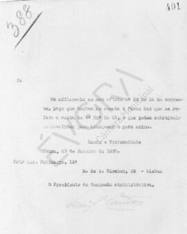 Livro de correspondência expedida de 1929-1930