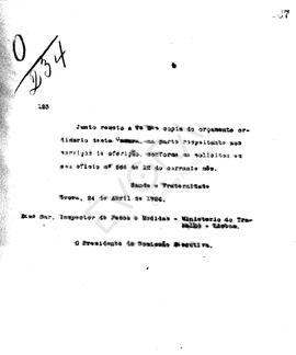 Livro de correspondência expedida de 1924