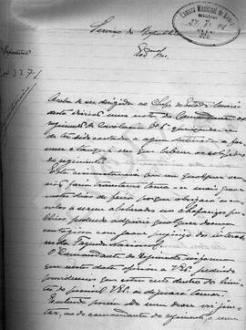 Livro de correspondência expedida 1899