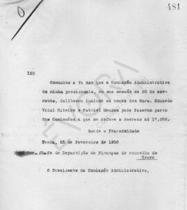 Livro de correspondência expedida de 1929-1930