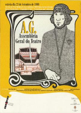 Cartaz de espetáculo - A.G. - Assembleia Geral do Teatro