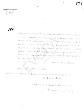 Livro de correspondência expedida de 1919