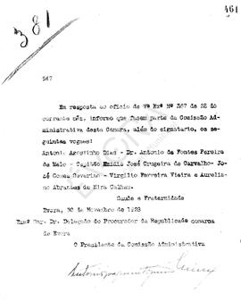 Livro correspondência expedida de 1928