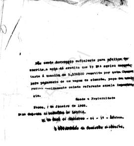 Livro de correspondência expedida de 1925