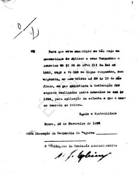 Livro de correspondência expedida de 1927-1928