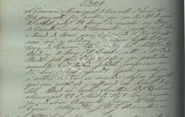 Cópia do edital da Feira de S. João 1852