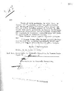 Livro de correspondência expedida de 1923