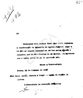 Livro de correspondência expedida de 1926