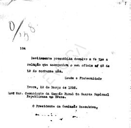 Livro de Correspondência expedida de 1926