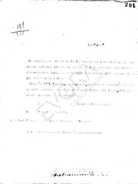 Livro de correspondência expedida de 1919