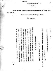Livro de correspondência expedida de 1920