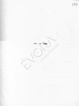 Livro de correspondência expedida de 1922