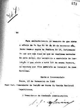 Livro correspondência expedida de 1927-1928