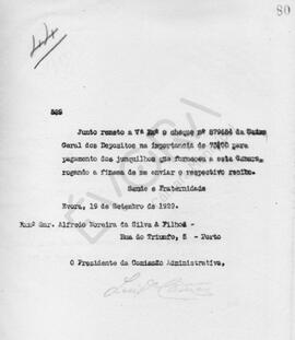 Livro de correspondência expedida de 1929-1930