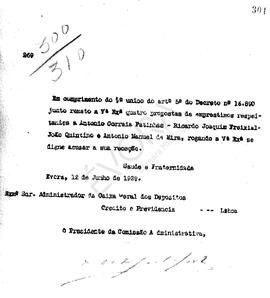 Livro de correspondência expedida de 1928-1929