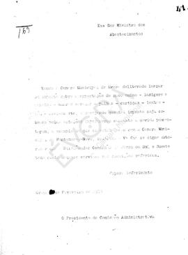 Livro de correspondência  expedida de 1919