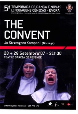 Cartaz de espetáculo - The Convent - 5ª Temporada de Dança e Novas Linguagens Cénicas
