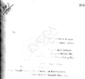 Livro de correspondência expedida de 1921