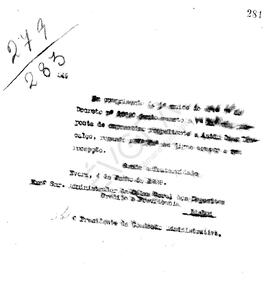 Livro de correspondência expedida de 1928-1929