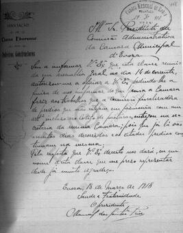 Livro de correspondência expedida 1899