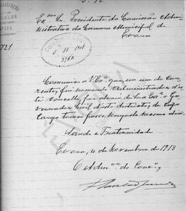 Livro de correspondência expedida 1899