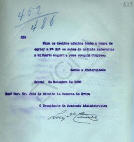 Livro de correspondência expedida de 1930