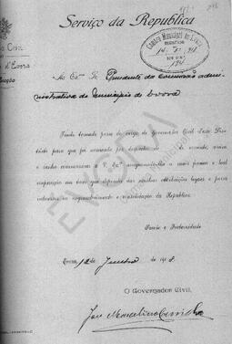 Livro de correspondência expedida 1899