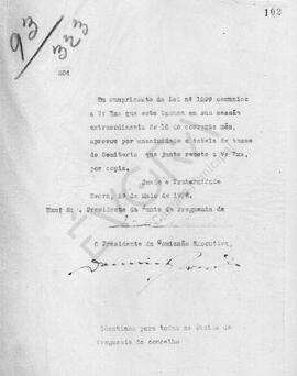 Livro de Correspondência expedida de 1926