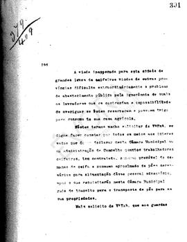 Livro de correspondência expedida de 1921