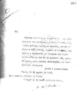 Livro de Correspondência expedida de 1926