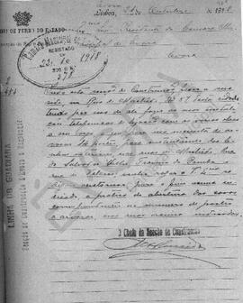 Livro de correspondência expedida 1899