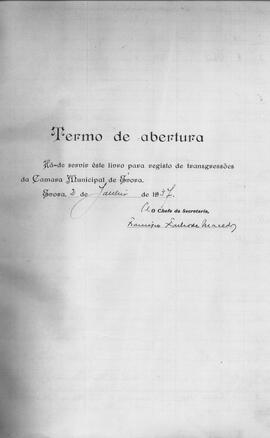 Autos de Transgressão