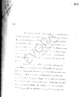 Livro de correspondência expedida de 1921