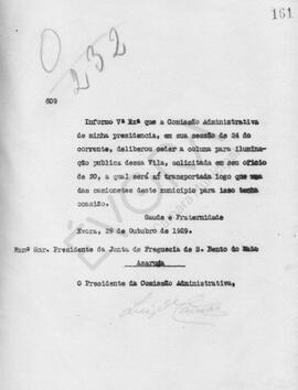 Livro de correspondência expedida de 1929-1930