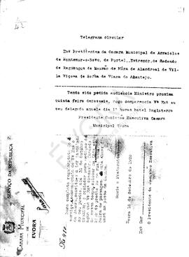 Livro de correspondência expedida de 1920
