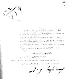 Livro correspondência expedida de 1928