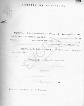 Livro de correspondência expedida de 1920