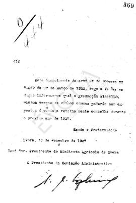 Livro correspondência expedida de 1927-1928